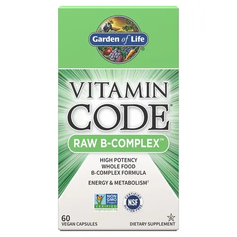 Vitamin Code RAW BComplex 60 kapsułek Garden of Life