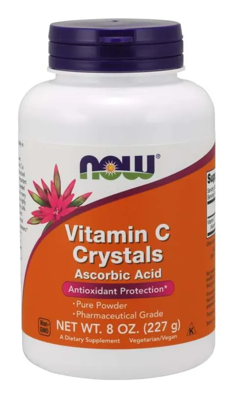 Vitamin C Crystals Witamina C 227 g NOW FOODS