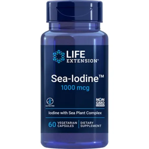 SeaIodine Jod 60 kapsułek Life Extension