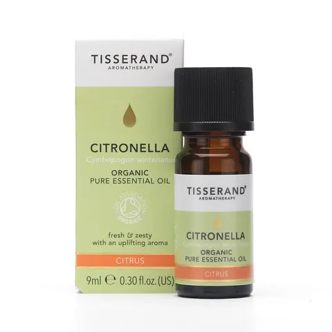 Citronella Organic Olejek Cytronelowy 9 ml Tisserand Aromatherapy