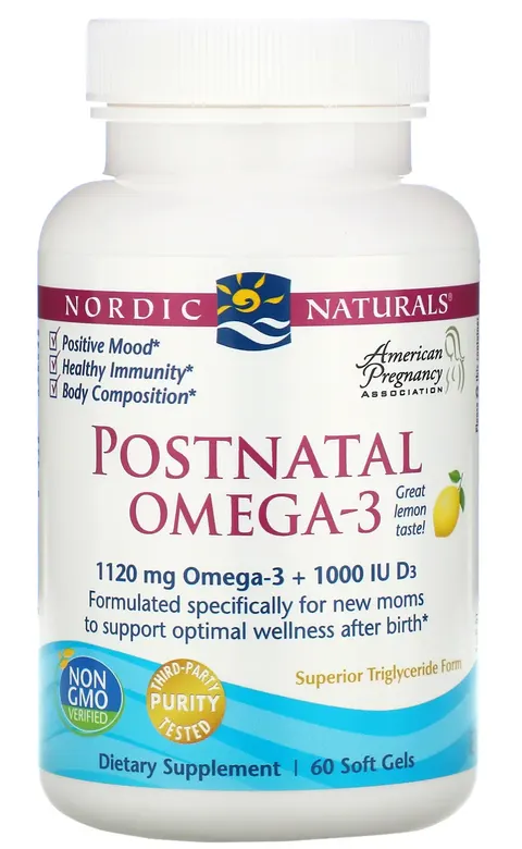 Nordic Naturals Postnatal Omega-3 D3