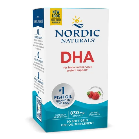 NORDIC NATURALS DHA Omega-3 Oil (90 kaps.)
