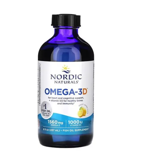 Nordic Naturals Omega-3D (237 ml) D3