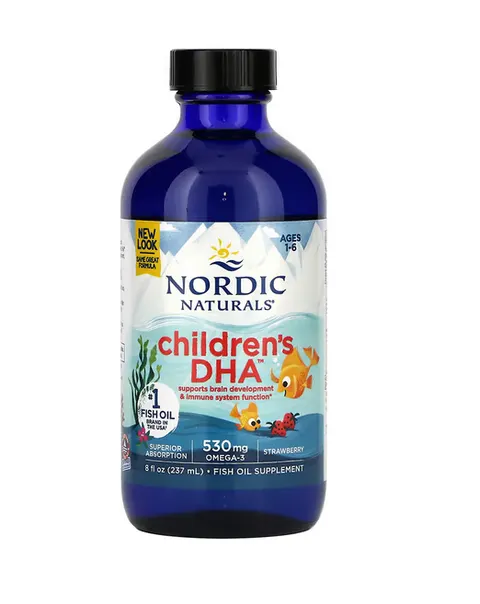Childrens DHA 530 mg 237 ml Nordic Naturals