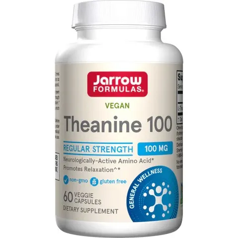 LTeanina 100 mg Suntheanine 60 kapsułek JARROW FORMULAS