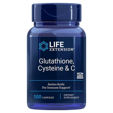 LGlutation i LCysteina i Witamina C 100 kapsułek Life Extension