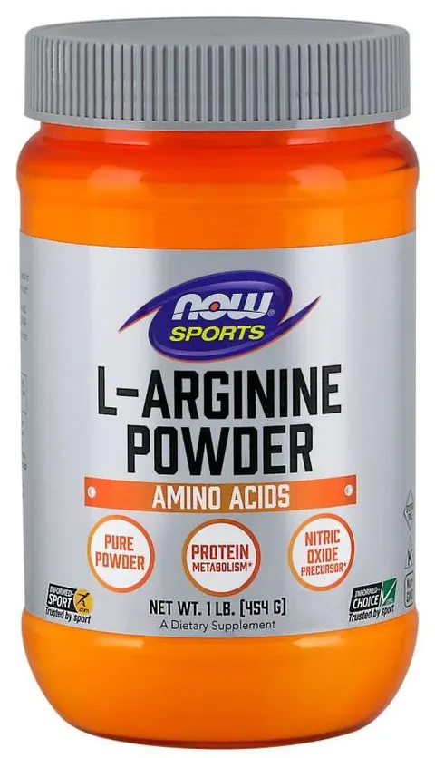 LArginina 454 g NOW FOODS