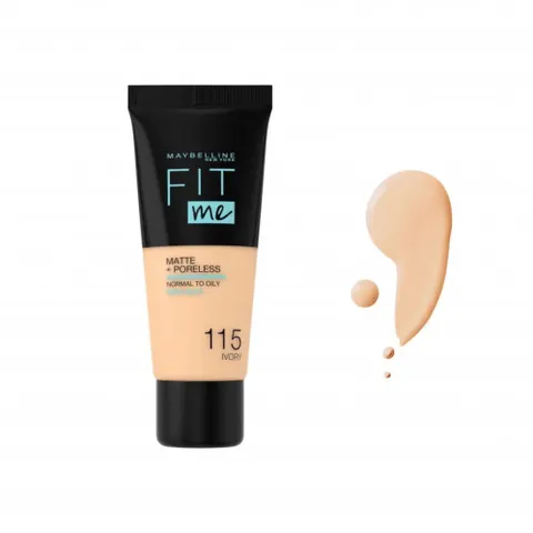Maybelline Fit me! - Podkład matujący - 115 Ivory 30 ml