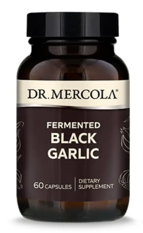 Fermentowany Czarny Czosnek 60 kapsułek Dr. Mercola