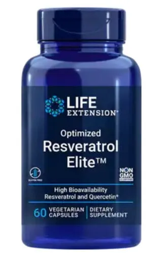 Optimized Resveratrol 60 kapsułek Life Extension