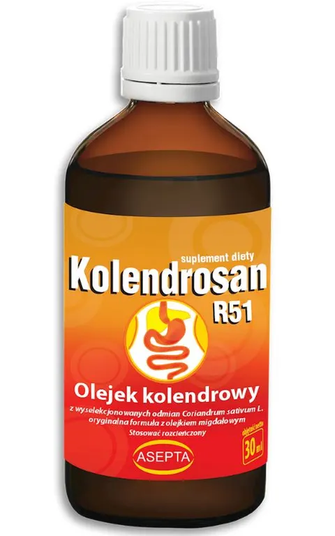 Kolendrosan R51 olejek kolendrowy i migdałowy 30ml ASEPTA