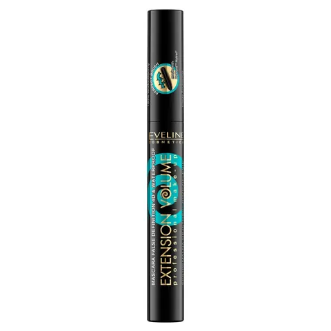 Eveline Cosmetics Extension Volume False Definition & Waterproof Mascara wodoodporny tusz do rzęs 10ml