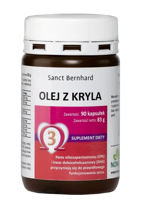 Olej z kryla 90 kaps. Kräuterhaus Sanct Bernhard KG