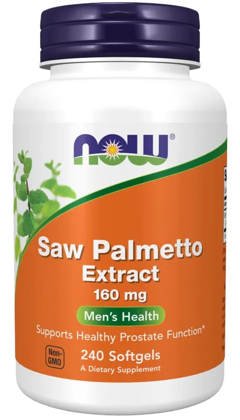 NOW FOODS Saw Palmetto Extract - Palma Sabalowa Ekstrakt 160 mg (240 kaps.)