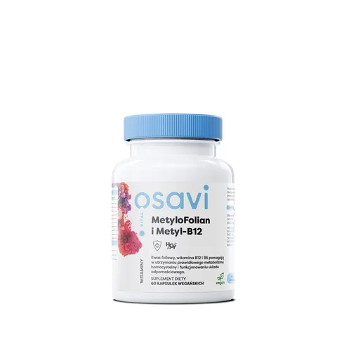 OSAVI MetyloFolian i Metyl-B12 (60 kaps.)