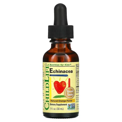 Child Life Echinacea (Jeżówka purpurowa) 30 ml o smaku pomarańczowym