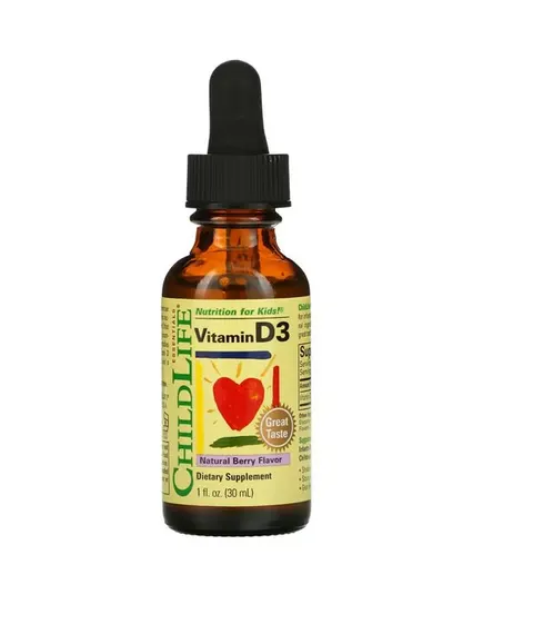 Child Life Witamina D3 30 ml o smaku jagodowym