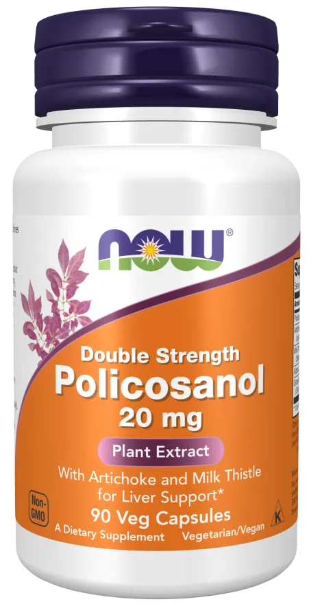 NOW FOODS Polikosanol 20 mg (90 kaps.)