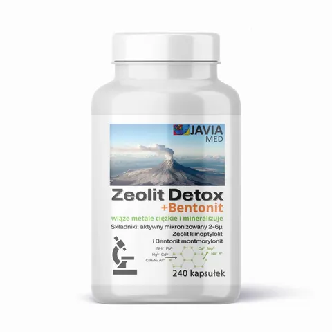 Zeolit Detox Plus Bentonit 240 kaps
