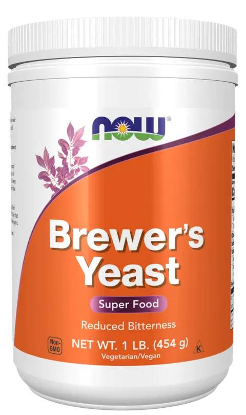 NOW FOODS Brewer's Yeast - Drożdze Piwowarskie 650 mg (454 g)