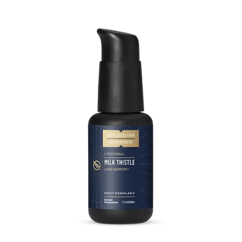 QUICKSILVER Nanoemulsified Milk Thistle Liver Support - Ostropest Plamisty (50 ml)