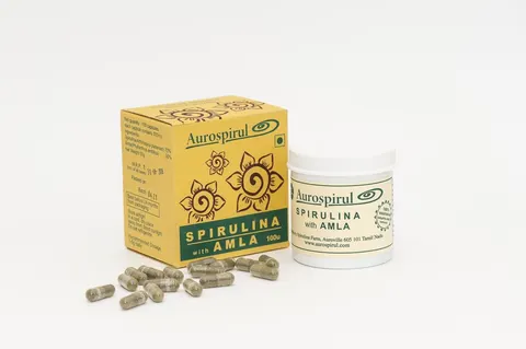 AUROSPIRUL Spirulina z Amlą (100 kaps.)