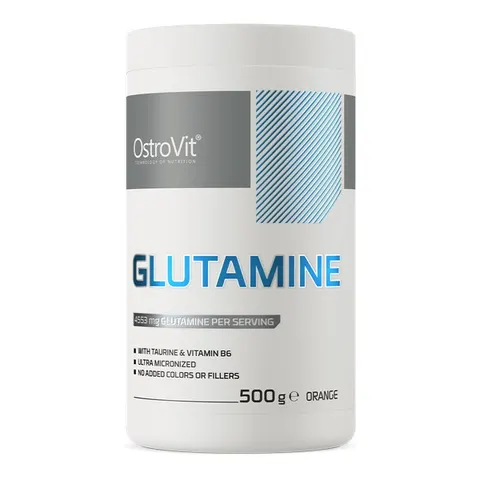 OSTROVIT Glutamina - smak pomarańczowy (500 g)