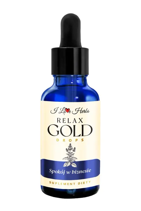 I LOVE HERRBS - RELAX Gold Drops SPOKÓJ W BIZNESIE (50 ml)