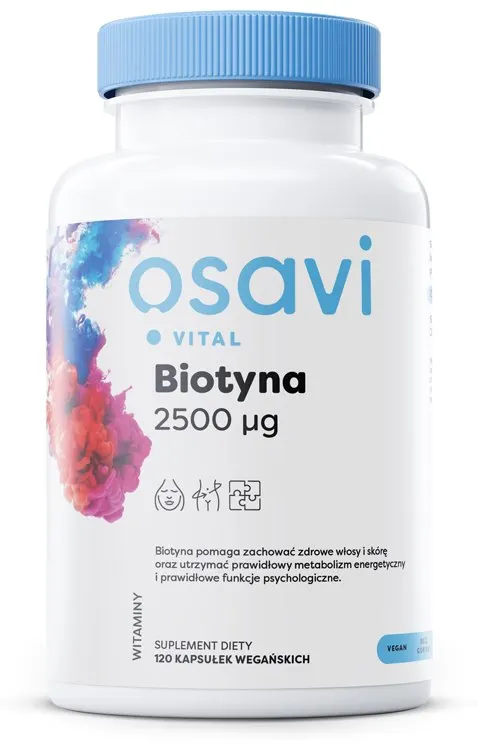 OSAVI Biotyna 2500 mcg (120 kaps.)