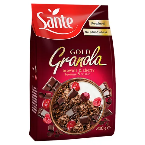 Sante granola gold wiśnia 300g