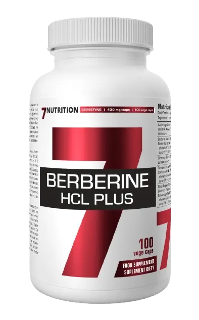 7Nutrition Berberine HCL PLUS 100 vege kapsułek