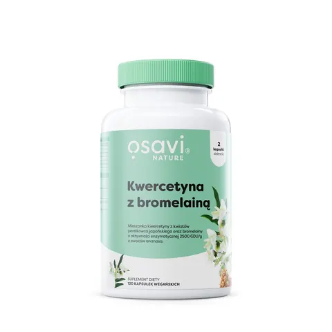 OSAVI Kwercetyna z bromelainą (120 kaps.)