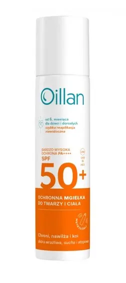 OILLAN Sun Mgiełka Ochronna SPF50 (75 ml)