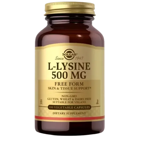 SOLGAR L-Lysine 500 mg (100 kaps.)