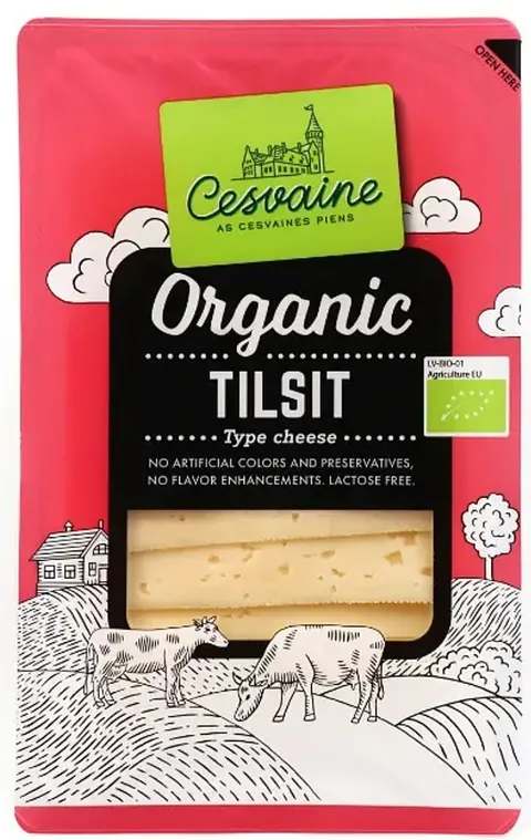 Ser tylżycki w plastrach BIO 125 g CESVAINE