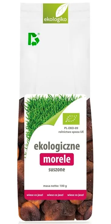 Morele suszone BIO 100 g EKOLOGIKO