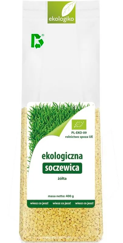 Soczewica żółta BIO 400 g EKOLOGIKO