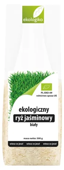 Ryż jaśminowy biały BIO 500 g EKOLOGIKO