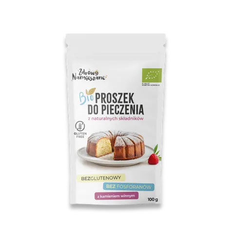 Proszek do pieczenia BEZGL. BIO 100 g ZDROWO NAMIESZANE