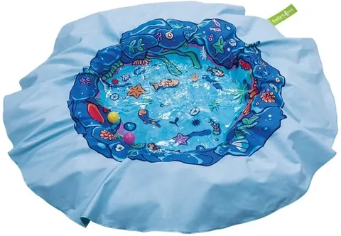 Baseno-kocyk na plażę, dwustronny od 36m-ca (180x180cm) EVEREARTH
