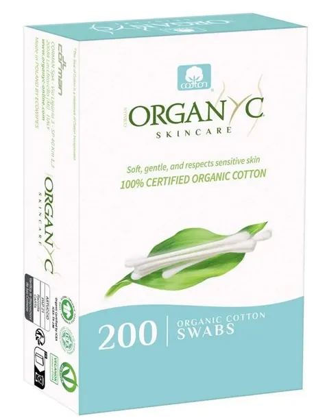 Patyczki kosmetyczne 200szt BIO ORGAN(Y)C