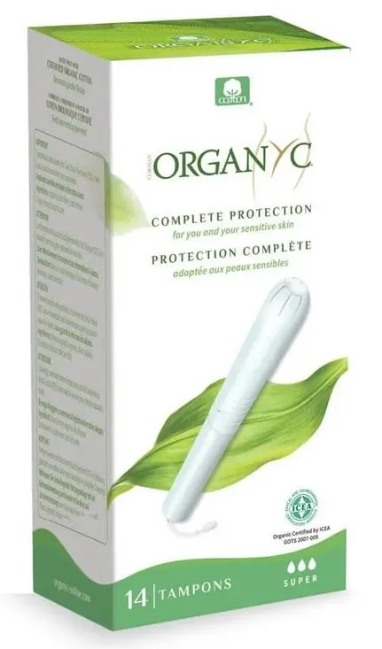 Tampony z aplikatorem super 14szt BIO ORGAN(Y)C