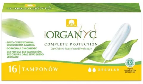 Tampony regular 16szt BIO ORGAN(Y)C