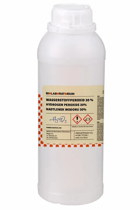 Nadtlenek wodoru roztwór 30% (PERHYDROL) 1L BIOLABORATORIUM
