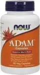 ADAM Men's Multi Kompleks witamin i minerałów dla mężczyzn 90 kapsułek wegetariańskich NOW FOODS