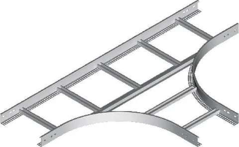 Trójnik drabinki szerokość 100mm wysokość 60mm, TDP/TDOP100H60; 467210 BAKS