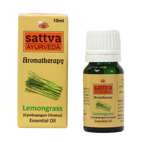 Olejek Eteryczny Trawa Cytrynowa, Sattva, 10ml