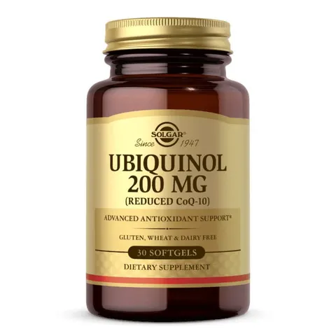SOLGAR Ubichinol Q10 Kaneka 200 mg (30 kaps.)