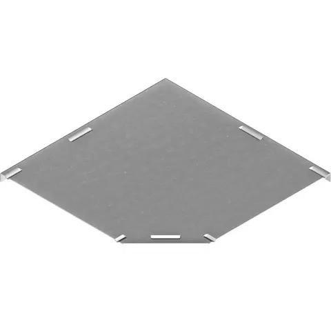 Pokrywa kolanka 90 stopni korytka o szerokości 50mm, grubość blachy 1,0mm, PKKJ50; 102405 BAKS