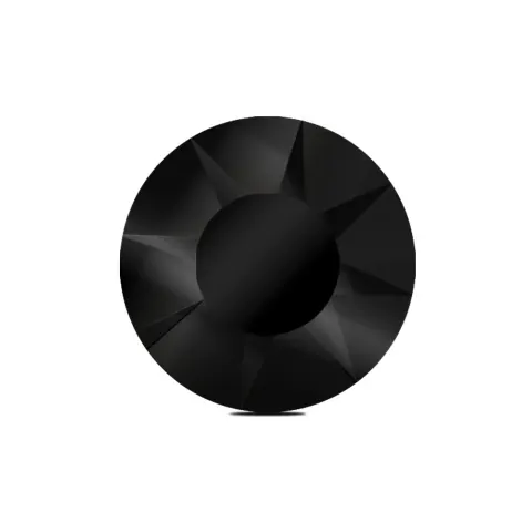 50 szt. Kryształki Black rozmiar 6